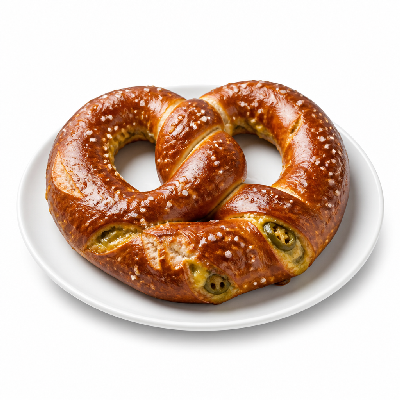 Wawa Express Hot Snacks Jalapeno Stuffed Pretzel
