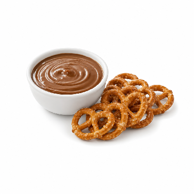 Wawa Express Snacks Chocolate Caramel Dip with Pretzels