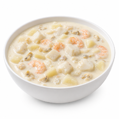 Wawa Family Size Seafood Chowder (4 Servings Container)