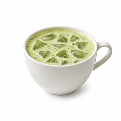Wawa Iced Pumpkin Matcha Latte Oat Milk 24oz