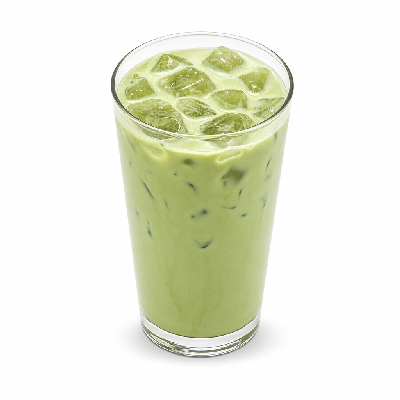 Wawa Iced Vanilla Matcha 2% Milk 16oz