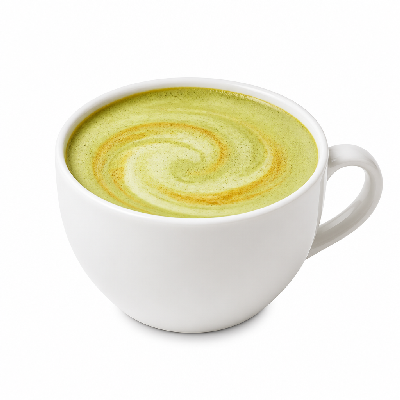 Wawa Pumpkin Matcha Latte Oat Milk Hot 12oz