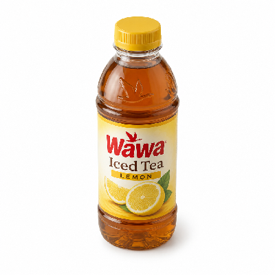 Wawa Teas Iced with Lemon 16 Oz Packaged