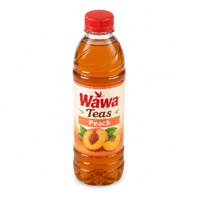 Wawa Teas Peach 16 Oz Packaged