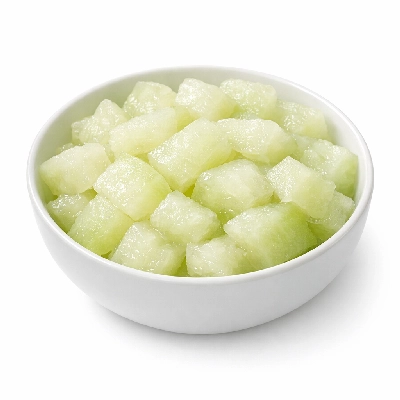 Waxgourd chinese preserving melon cooked boiled drained with salt