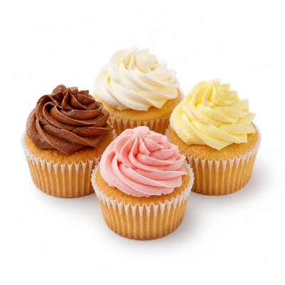 Wegmans Bakery Cakes Assorted Mini Cupcakes 4 Cupcakes