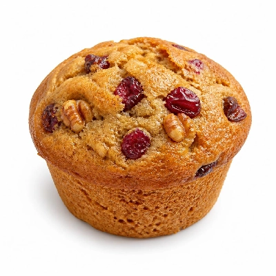 Wegmans Bakery Muffins Whole Wheat Cranberry Walnut
