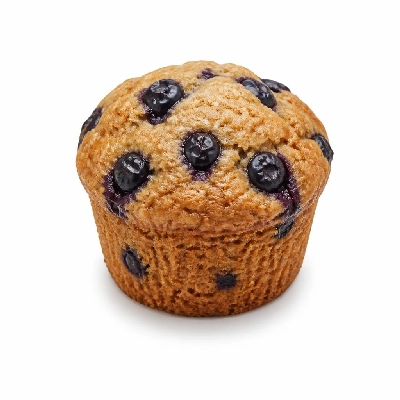 Wegmans Bakery Muffins Whole Wheat Low Fat Blueberry