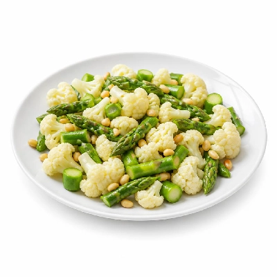 Wegmans Kosher Deli Specialties Asparagus Cauliflower & Pine Nuts