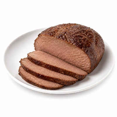 Wegmans Meat Beef Top Round Roast Steak Roasted Broiled