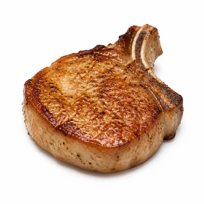 Wegmans Meat Pork Center Cut Chop Bone-In Broiled