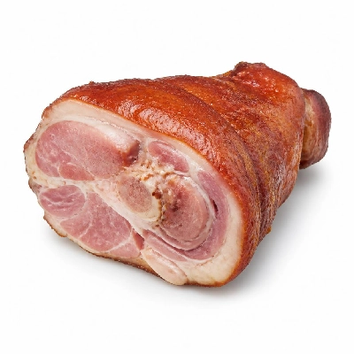 Wegmans Meat Pork Ham Fresh Shank Half Roasted