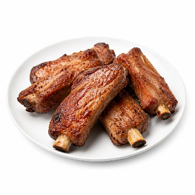 Wegmans Meat Pork Ribs Country Style Bone-in Roasted