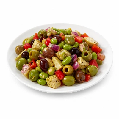 Wegmans Mediterranean Olive Bar Antipasto Edamame Salad