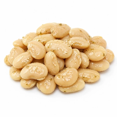 Wegmans Mediterranean Olive Bar Antipasto Giant White Beans in Vinaigrette