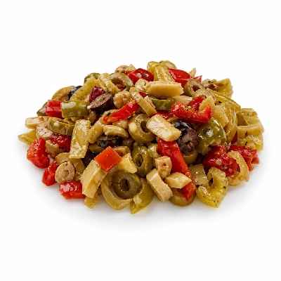 Wegmans Mediterranean Olive Bar Antipasto Hot Italian Garden Mix