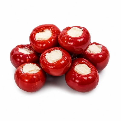 Wegmans Mediterranean Olive Bar Antipasto Hot Stuffed Cherry Peppers