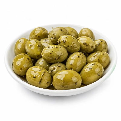 Wegmans Mediterranean Olive Bar Barnier Green with Herbs