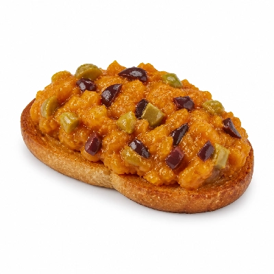 Wegmans Mediterranean Olive Bar Butternut Squash Bruschetta