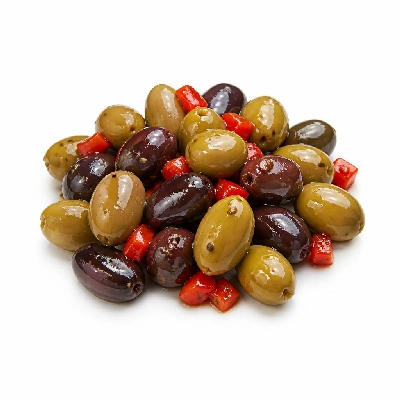 Wegmans Mediterranean Olive Bar Mount Athos with Red Peppers