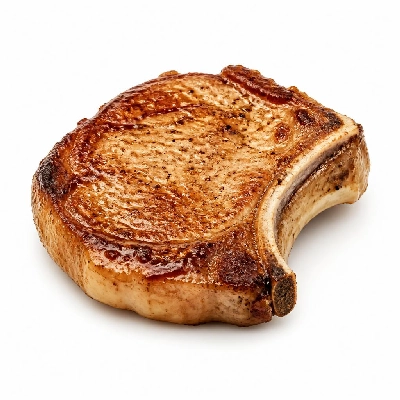Wegmans Pork Chop Loin Bone-in Broiled