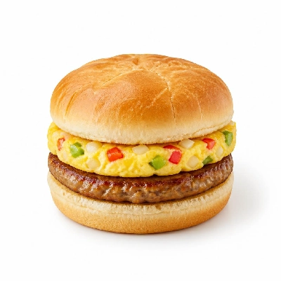 Wegmans Prepared Foods Breakfast Sandwiches Western Omelet Sausage