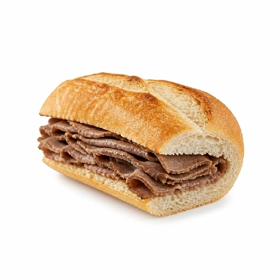 Wegmans Prepared Foods Half Sandwich Combos Roast Beef Baguette
