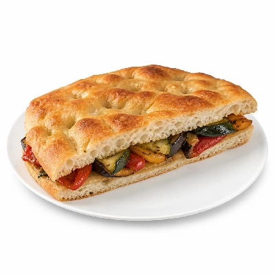 Wegmans Prepared Foods Half Sandwich Combos Roasted Vegetable Focaccia