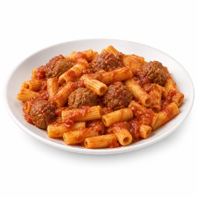 Wegmans Prepared Foods Packaged Pasta Meals Ziti with Tomato Sauce & Meatballs