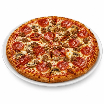 Wegmans Prepared Foods Pizza Pepperoni Sausage & Mushrooms