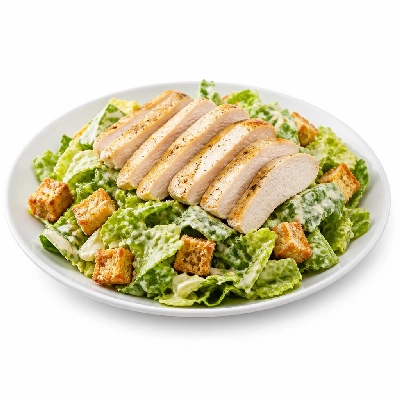 Wegmans Prepared Foods Salads Green Chicken Caesar with Dressing
