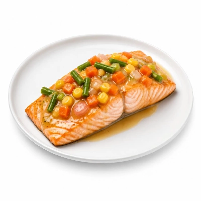 Wegmans Prepared Foods Salmon Primavera
