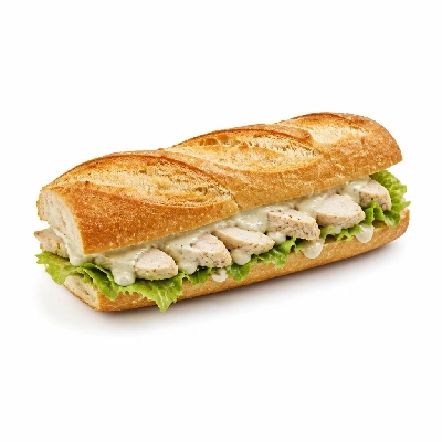 Wegmans Prepared Foods Sandwiches Fresh Chicken Caesar Baguette