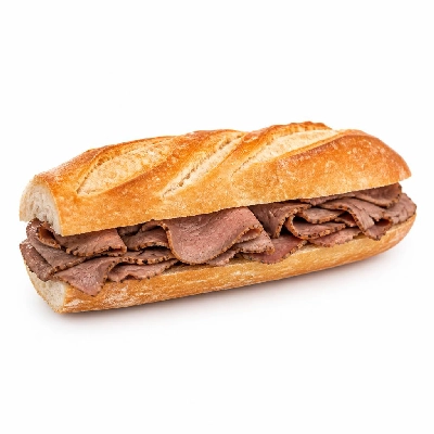 Wegmans Prepared Foods Sandwiches Fresh Roast Beef Baguette