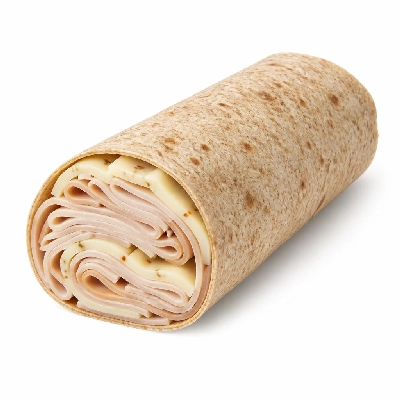 Wegmans Prepared Foods Sandwiches Fresh Turkey with Pepperjack Wheat Wrap