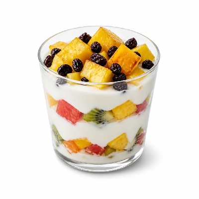 Wegmans Prepared Foods Super Yogurt Parfaits Fruit & Roasted Pineapple Currant Plain