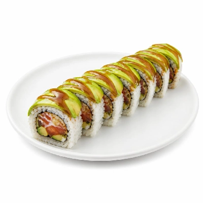 Wegmans Prepared Foods Sushi Dragon Roll
