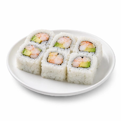 Wegmans Prepared Foods Sushi M & M (Shrimp Avocado)