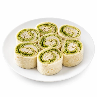Wegmans Prepared Foods Sushi Roll N' Wrap Chicken Pesto
