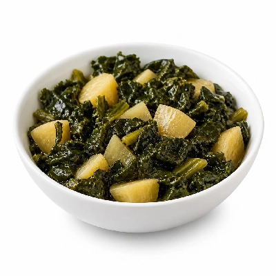 Wegmans Prepared Foods Vegetables Braised Kale & Turnips