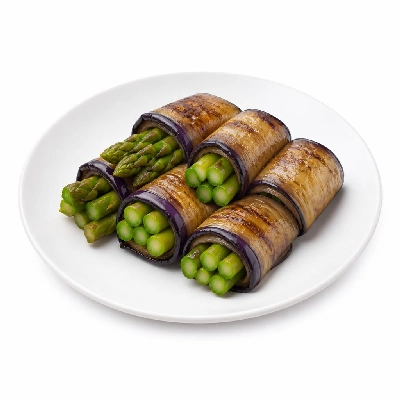Wegmans Prepared Foods Vegetables Eggplant & Asparagus Roll Ups