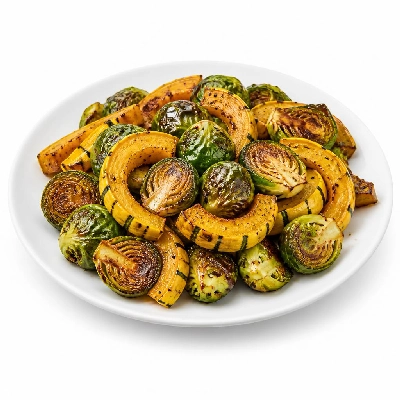 Wegmans Prepared Foods Vegetables Roasted Brussels Sprouts & Delicata Squash