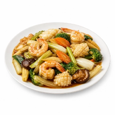 Wegmans Prepared Foods Wokery Thai Seafood Combo
