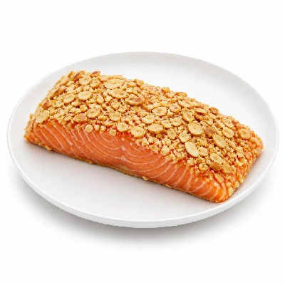 Wegmans Seafood Ready to Cook Almond Crusted Salmon