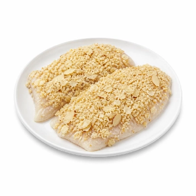 Wegmans Seafood Ready to Cook Ritz and Almond Flounder