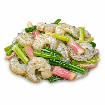 Wegmans Seafood Ready to Cook Spring Vegetable Lagoon Scampi
