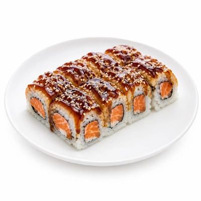 Wegmans Teriyaki King Salmon Roll