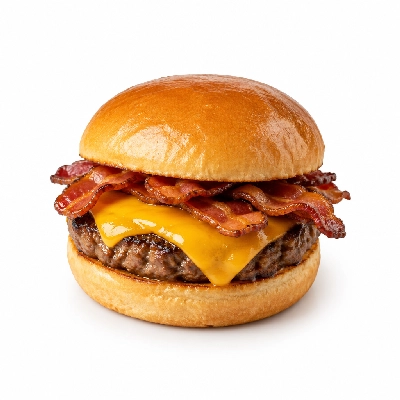 Western Sizzlin 8 Oz Bacon Cheeseburger