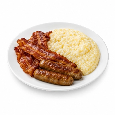 Western Sizzlin Breakfast Meats Grits