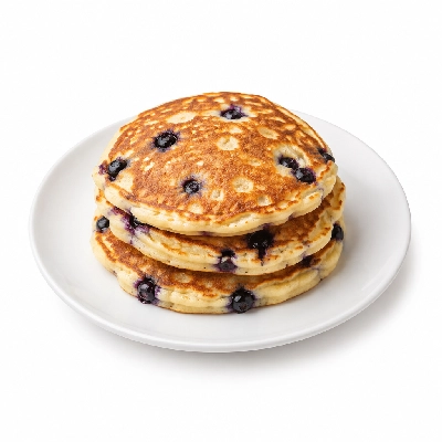 Western Sizzlin Breakfast Pancakes Waffle Sides Blueberry
